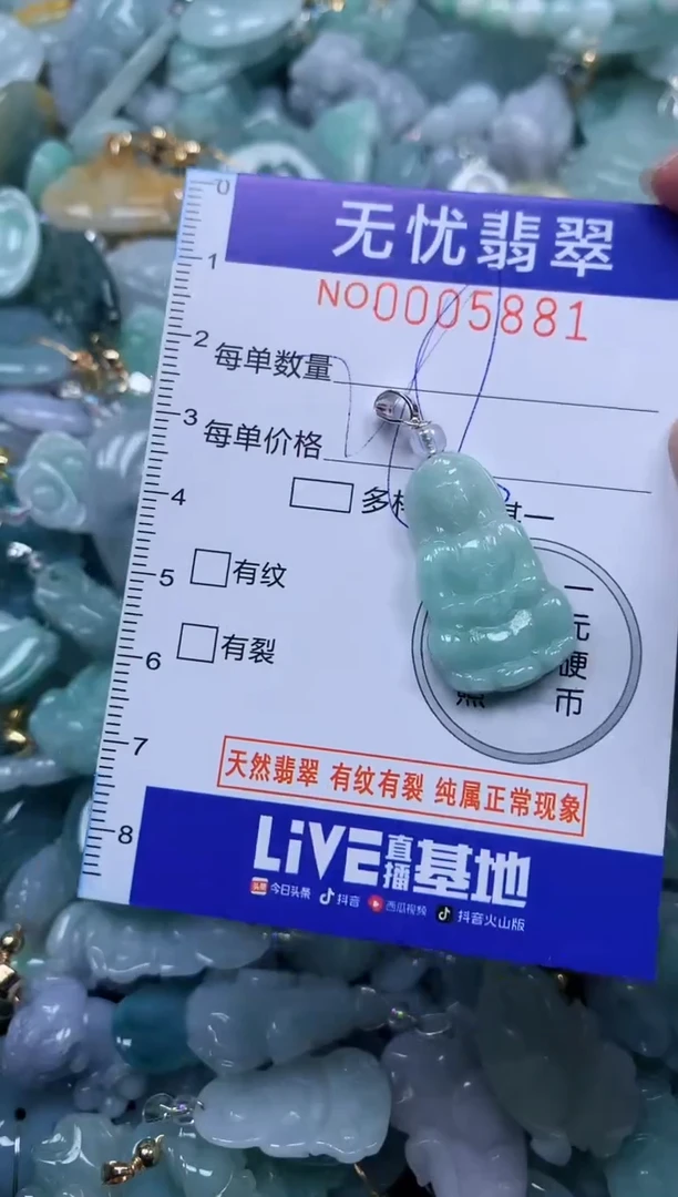 颈饰未镶嵌翡翠5881