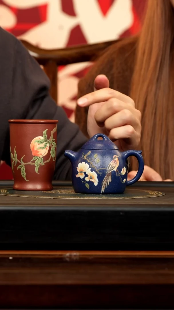 【闪购商品】紫砂茶壶SJK  秦权 180cc