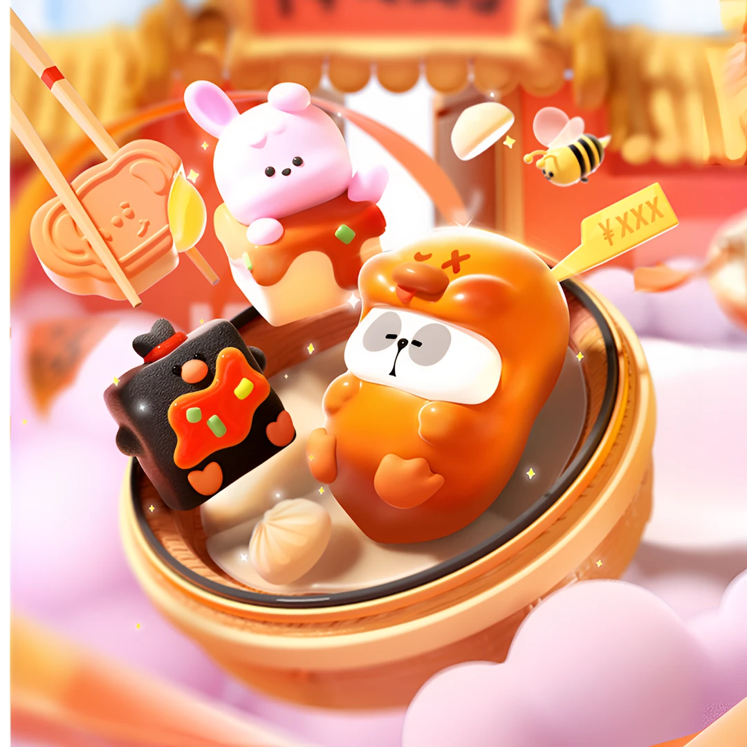 【拆盒】王一一拆盒记-萌粒正品潮玩盲盒手办