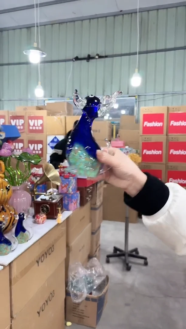 【闪购商品】玻璃于清花器C-早41