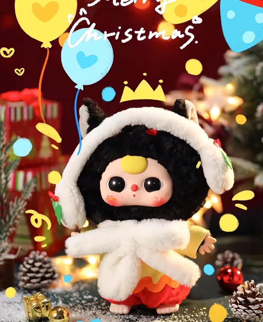 【拆盒】娃三岁圣诞400%盲盒大体