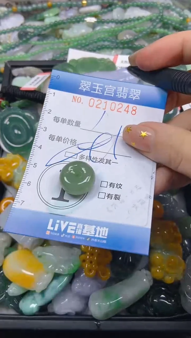 颈饰未镶嵌翡翠闪购C0210248多样性发其一