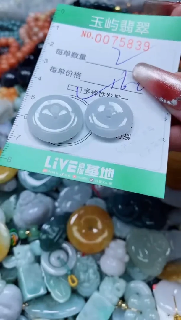 【闪购商品】翡翠颈饰未镶嵌闪购0075839多样性发其一