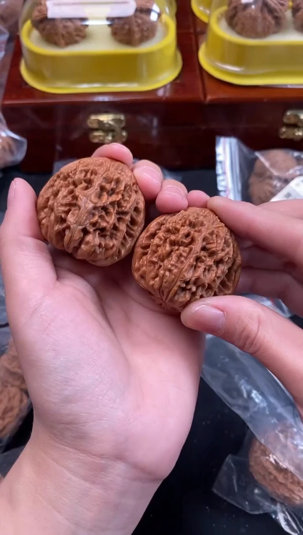 把件文玩核桃四座楼43尺w337