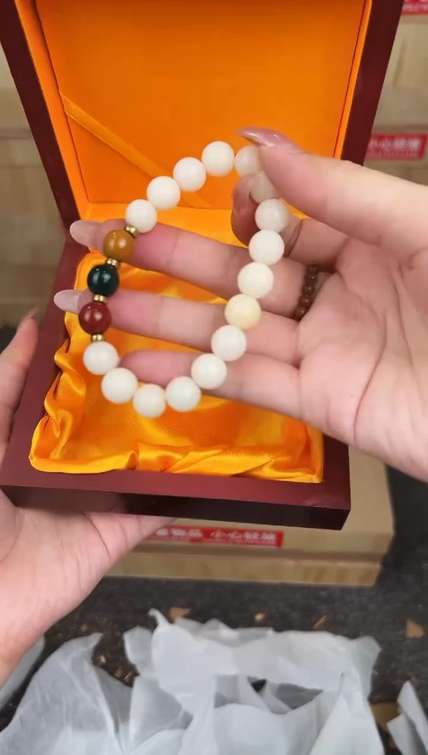 万家文玩阁白玉菩提链接@@sp012