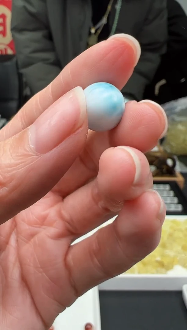 【闪购商品】针钠钙石（海纹石）颈饰未镶嵌55a多样性发其一/1.18/1个