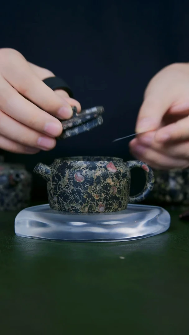 96 老师手工作品，梅花玉 一物一拍