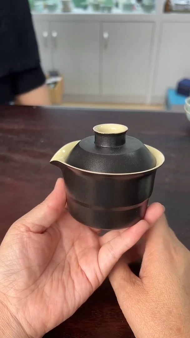 龙泉云间青瓷小米茶器