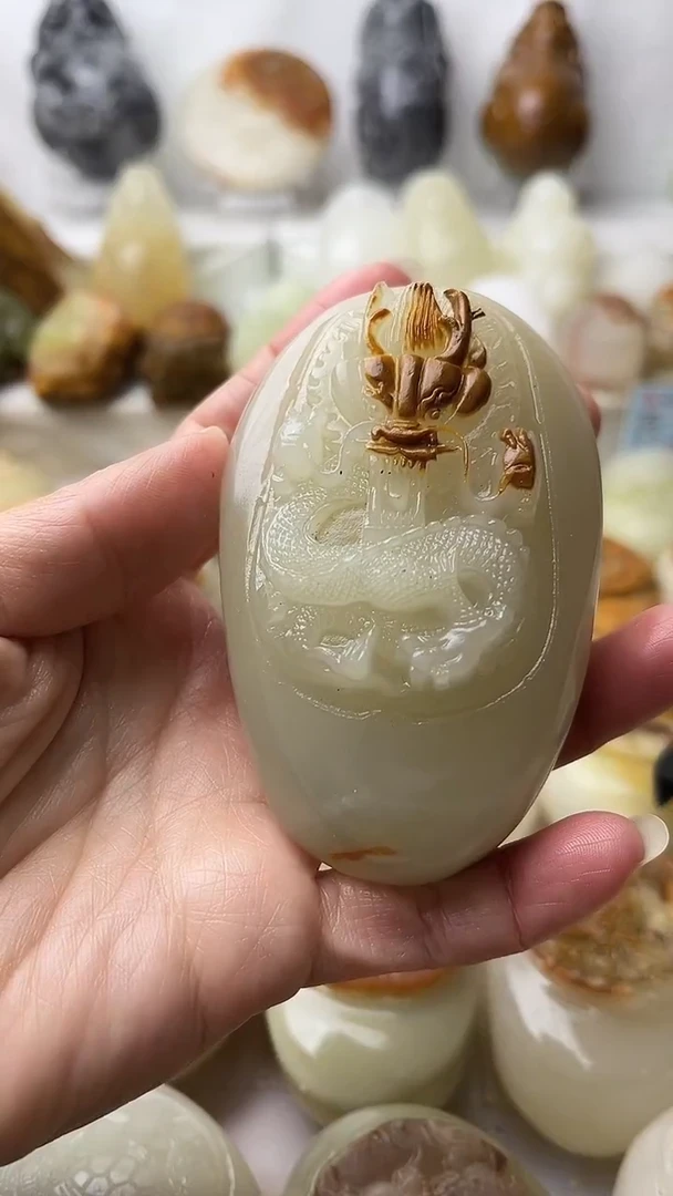 石材古青石棉纹正常不退换龙