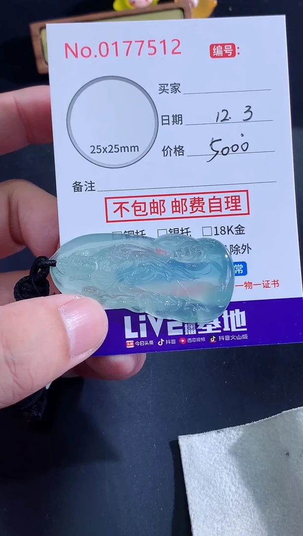 颈饰未镶嵌翡翠我***啊天然缅甸A货翡翠