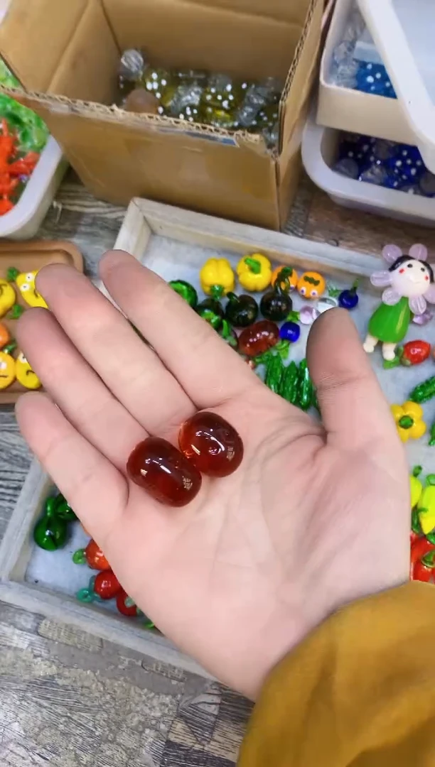 【闪购商品】琉璃手工艺品土豆2个