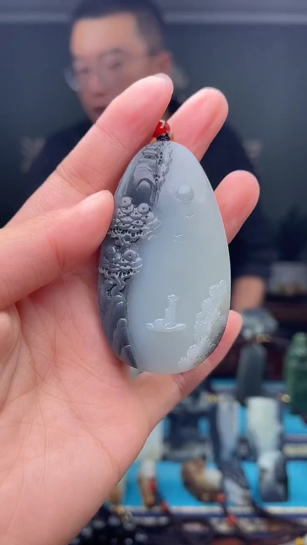 未镶嵌和田玉挂件1