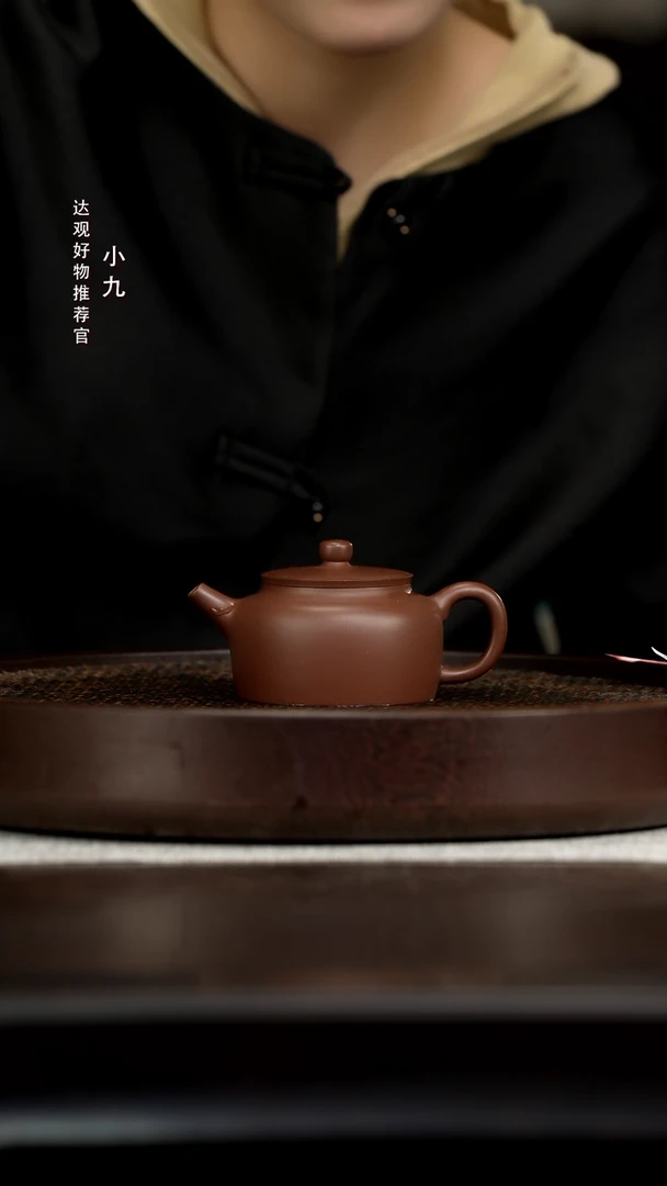 九DG293阅壶录苏月景舟平盖德钟紫泥170