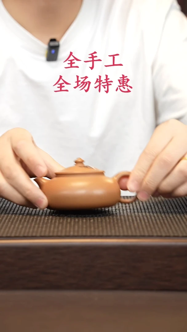 茶壶紫砂源头精品手工作品6138