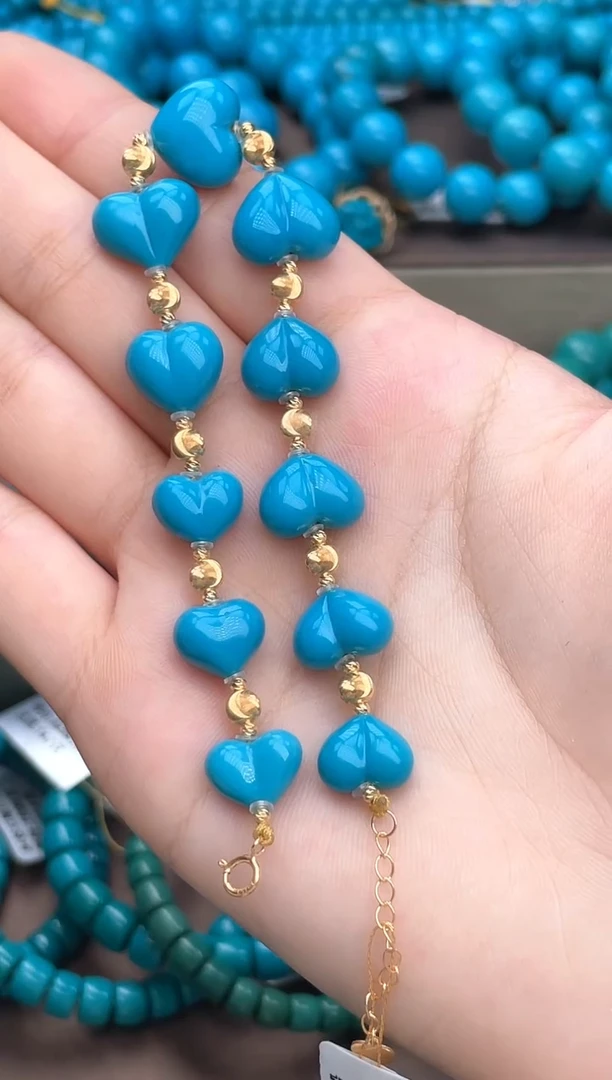 未镶嵌绿松石珠宝奇石A26