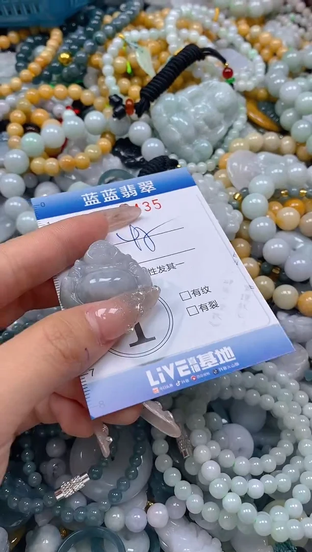翡翠未镶嵌颈饰闪购0267435