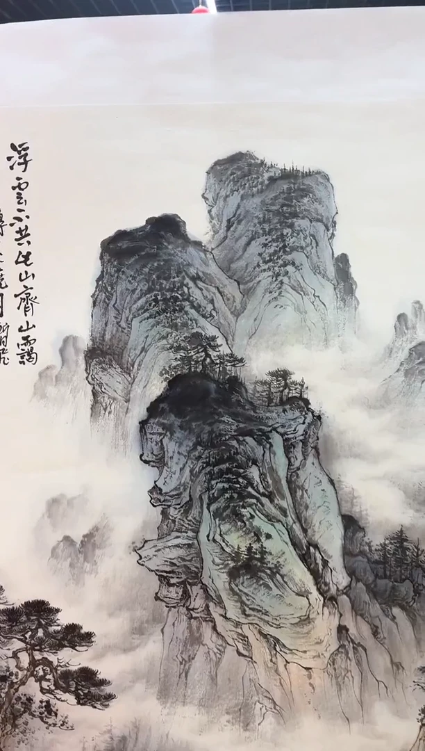 【闪购商品】国画周建真老师绘画作品5-27