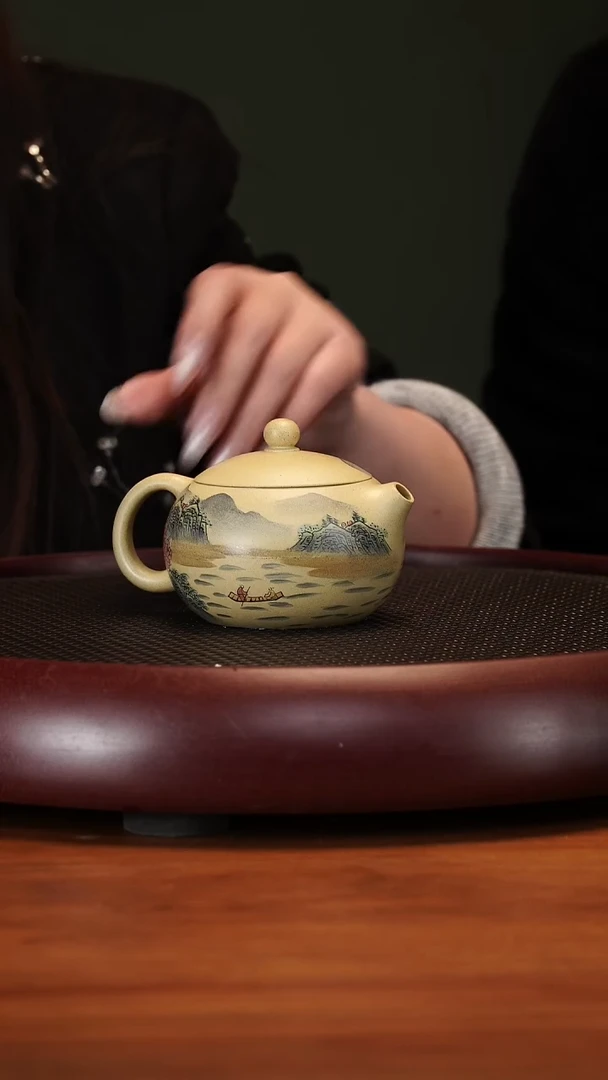 【闪购商品】紫砂茶壶2189YJB西施本山绿