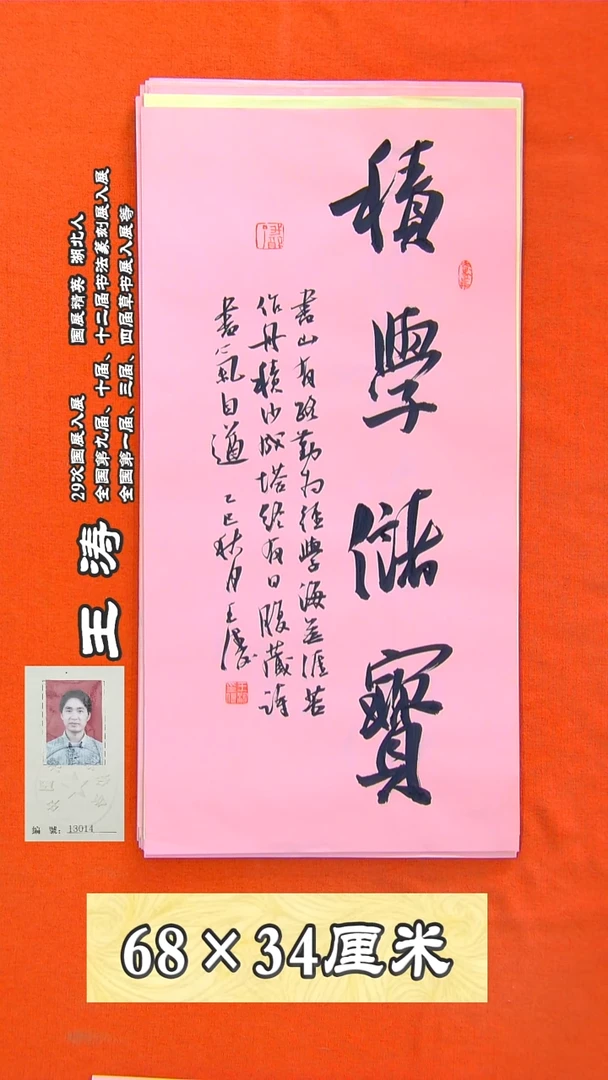 书法45R王涛书法作品