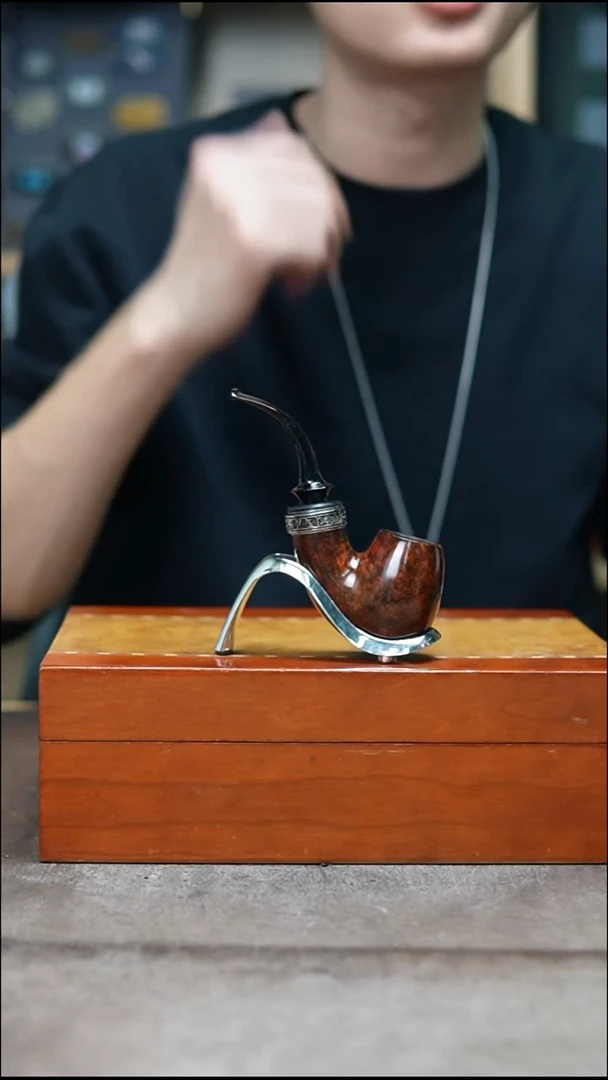 强**王转经轮深棕光面