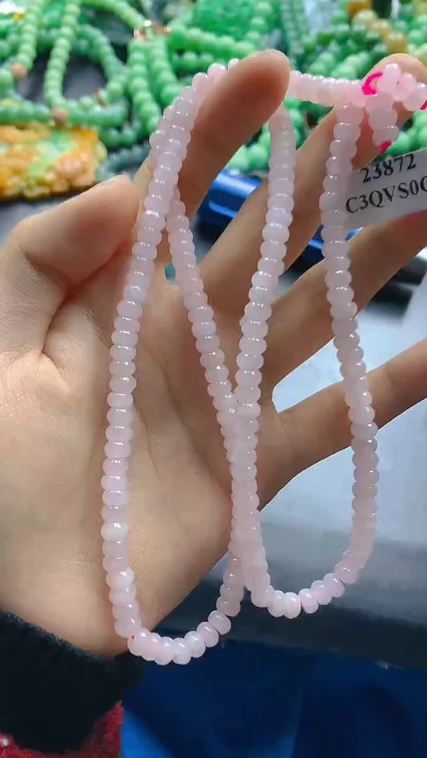 颈饰未镶嵌翡翠天然缅甸a货翡翠