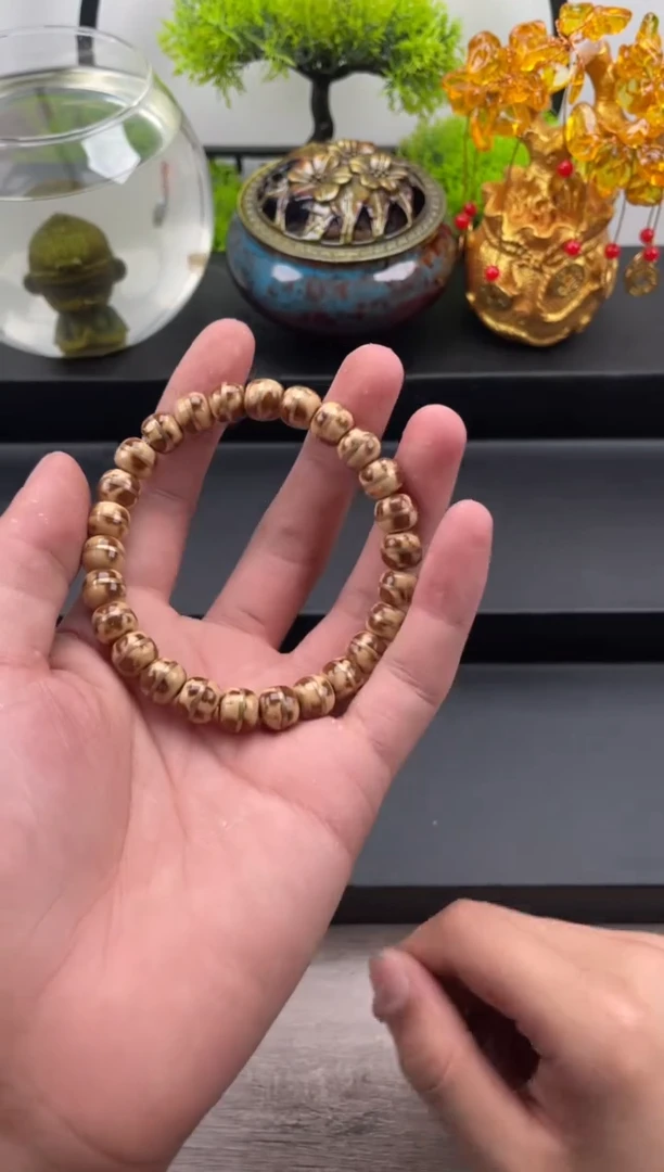 紫金鼠手串紫金鼠一线天二代花皮31号