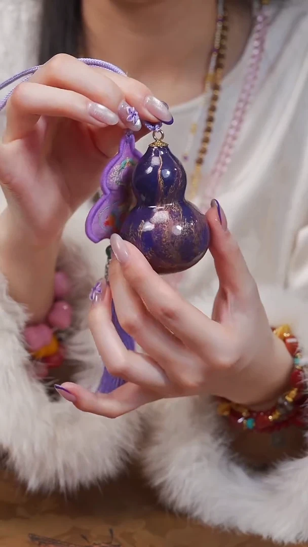 287漆艺工艺小葫芦29.9