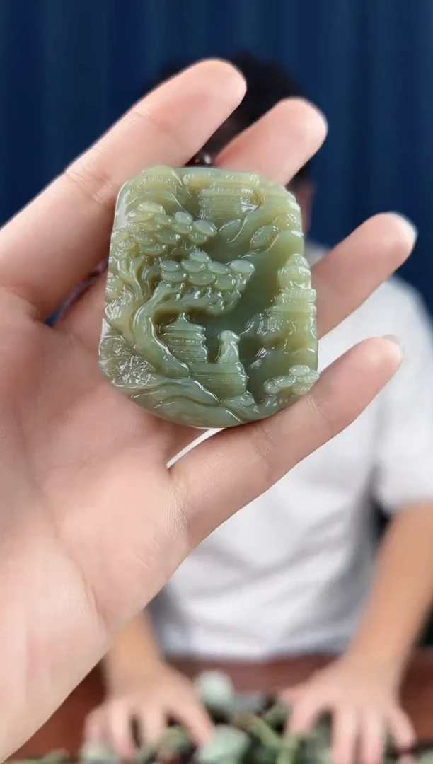 未镶嵌和田玉挂件拍一发一，多样性发货