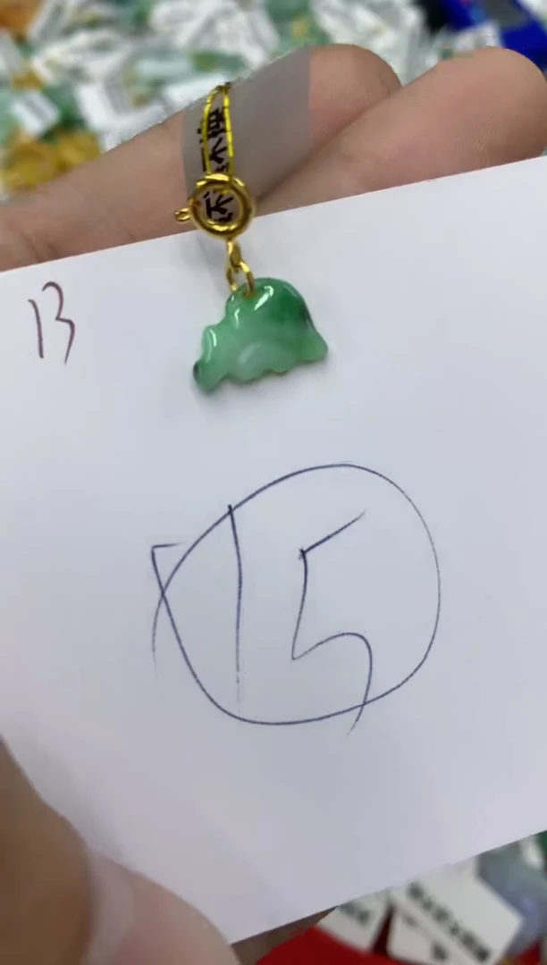 翡翠未镶嵌颈饰号链接1111111