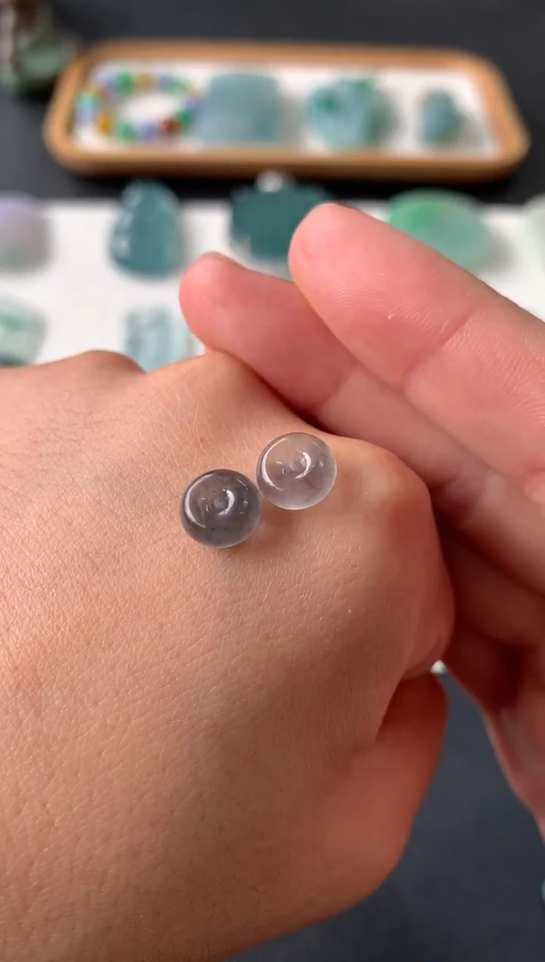 未镶嵌定制翡翠F***辉