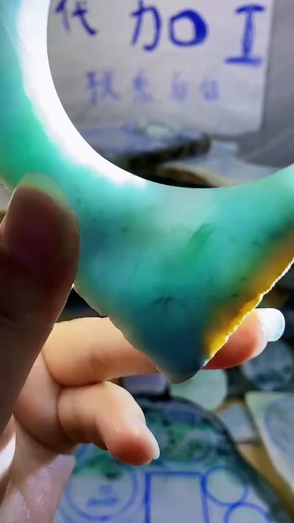 裸石翡翠纯天然翡翠A货12