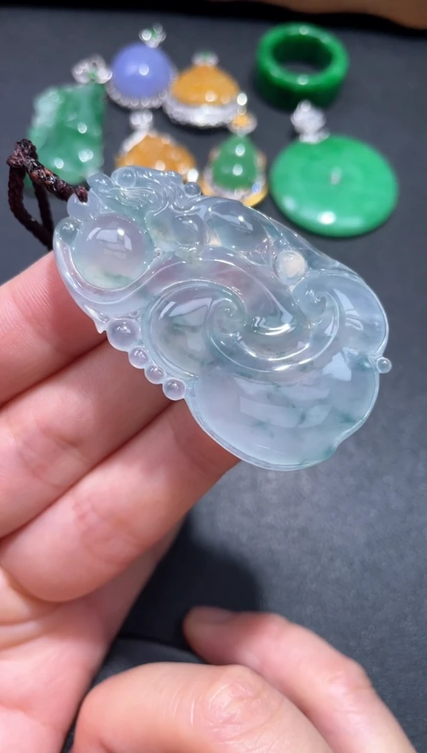 颈饰未镶嵌翡翠5