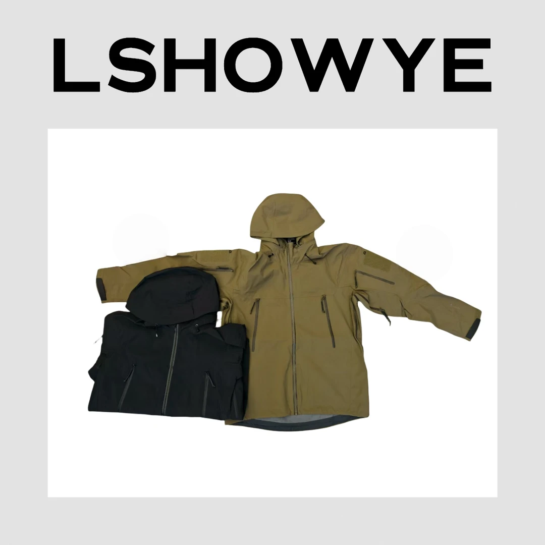 LSHOWYE｜硬壳魔术贴口袋冲锋衣 RC7261