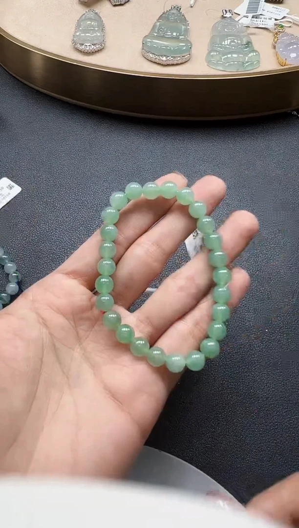 未镶嵌手串翡翠KDF1018-069
