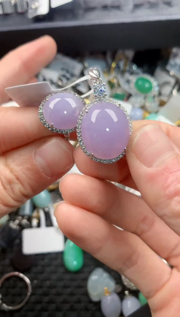 银S925镶嵌戒指翡翠333   2