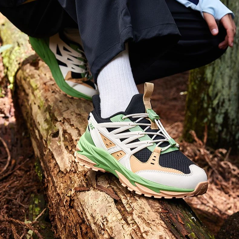 361°kids儿童【山行网面】秋季潮款防滑耐磨户外鞋减震流光风运动鞋