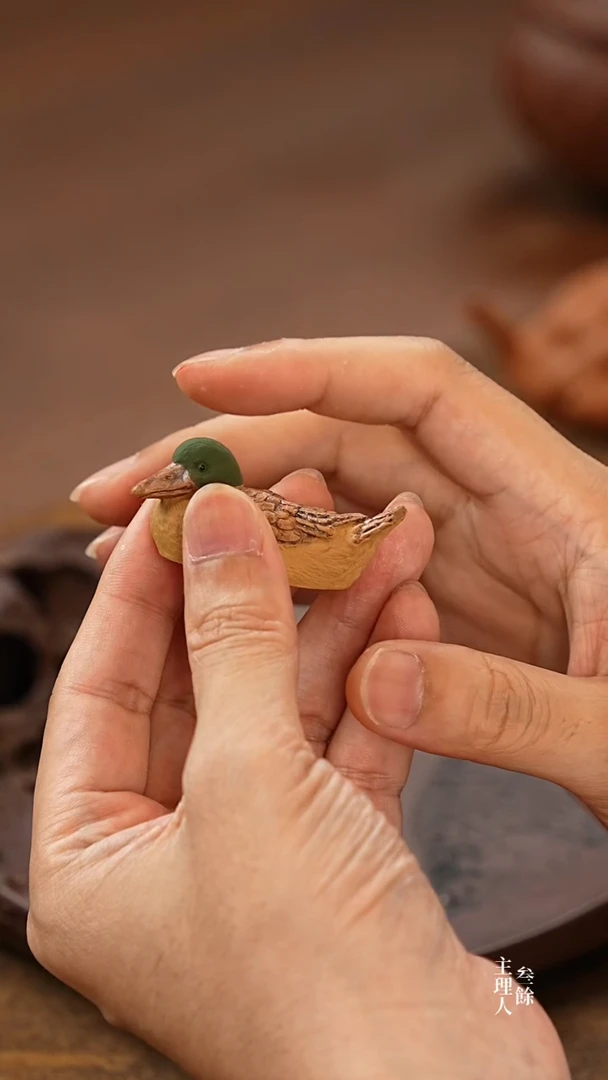 紫砂茶宠小鸭子茶宠小鸭子茶宠
