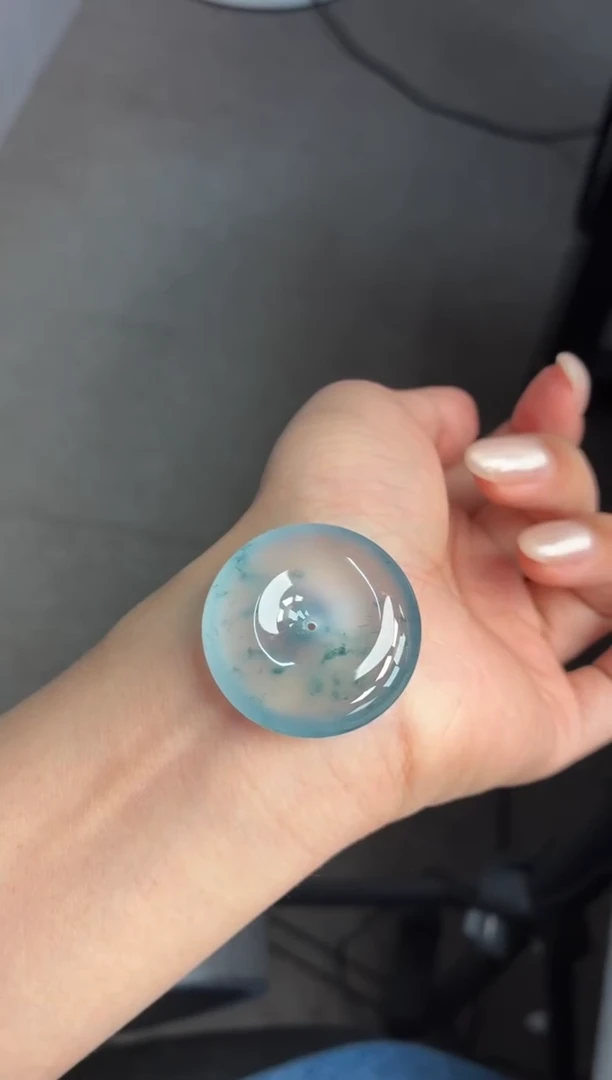 吊坠(不含链)未镶嵌翡翠7 平安扣 31.5 7.8