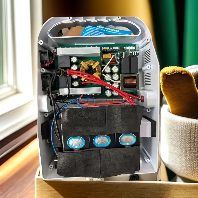 9号非晶880大功率户外逆变升压锂电池ABS塑胶外壳一体机防漏电