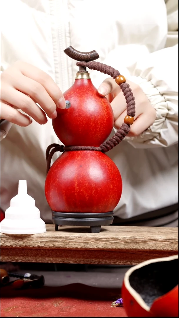 799号纯手工制作天然大漆真葫芦