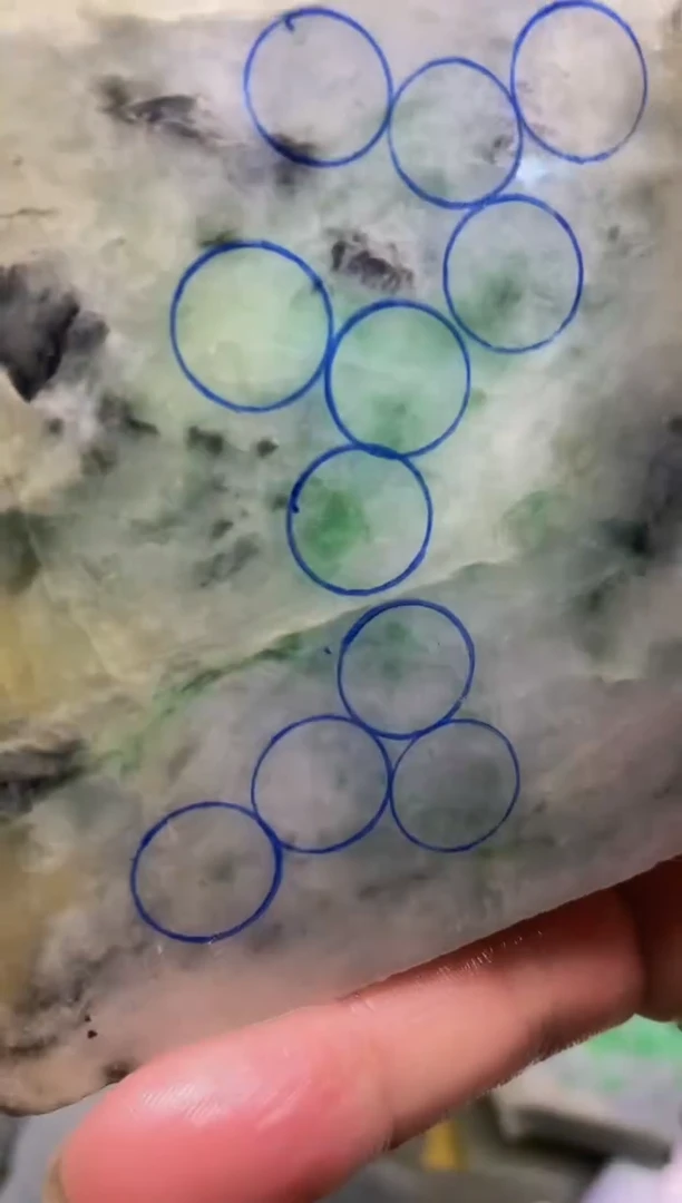 散珠翡翠天然缅甸翡翠A货6