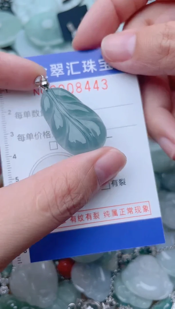 颈饰未镶嵌翡翠8443
