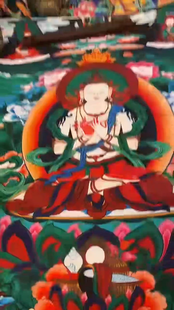 装裱画精美唐卡tk16043