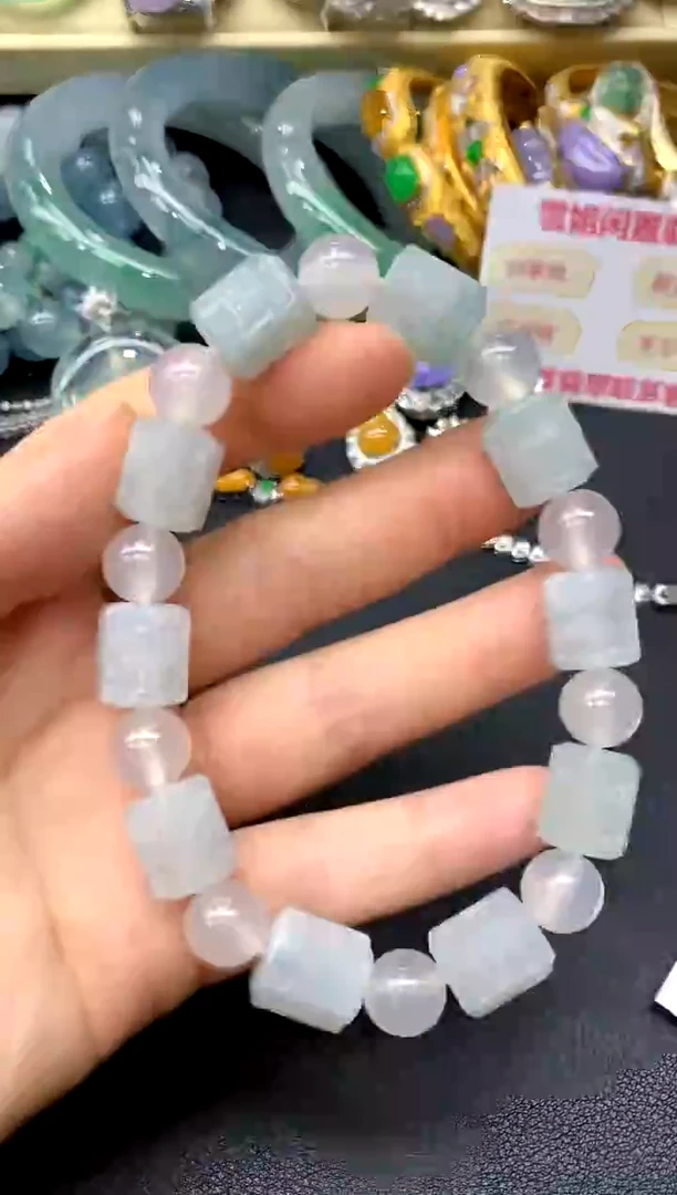 未镶嵌手链翡翠112-中国好珍宝