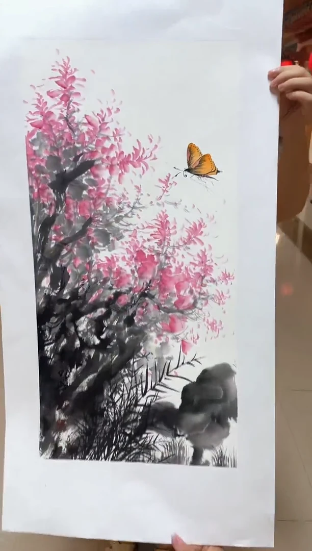 国画刘金玉老师亲笔手绘