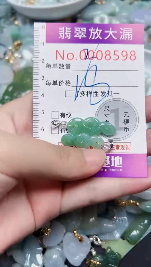 颈饰未镶嵌翡翠8598