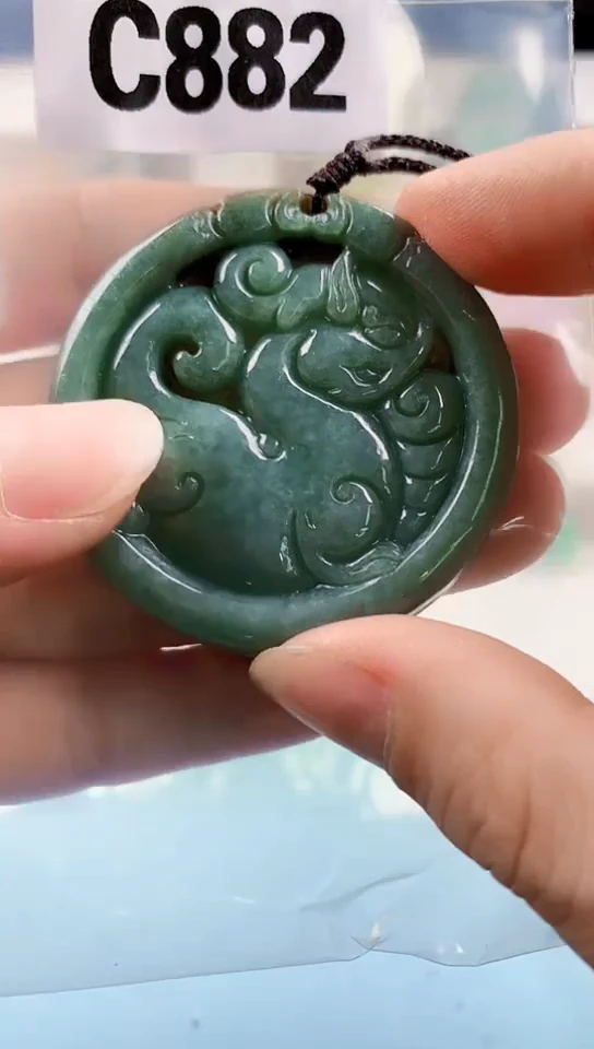 翡翠未镶嵌颈饰天然翡翠吊坠挂件