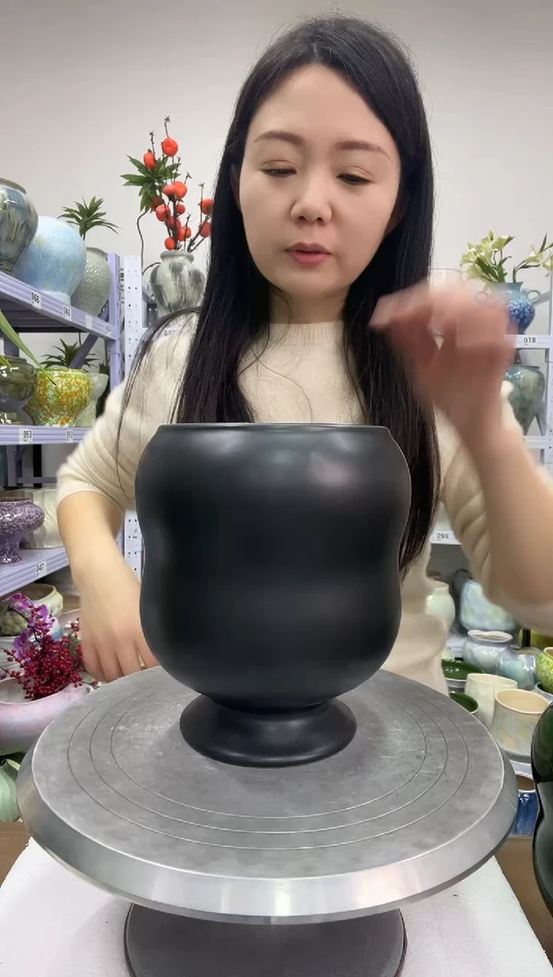 【1.2】花盆链接 高：  19口：13