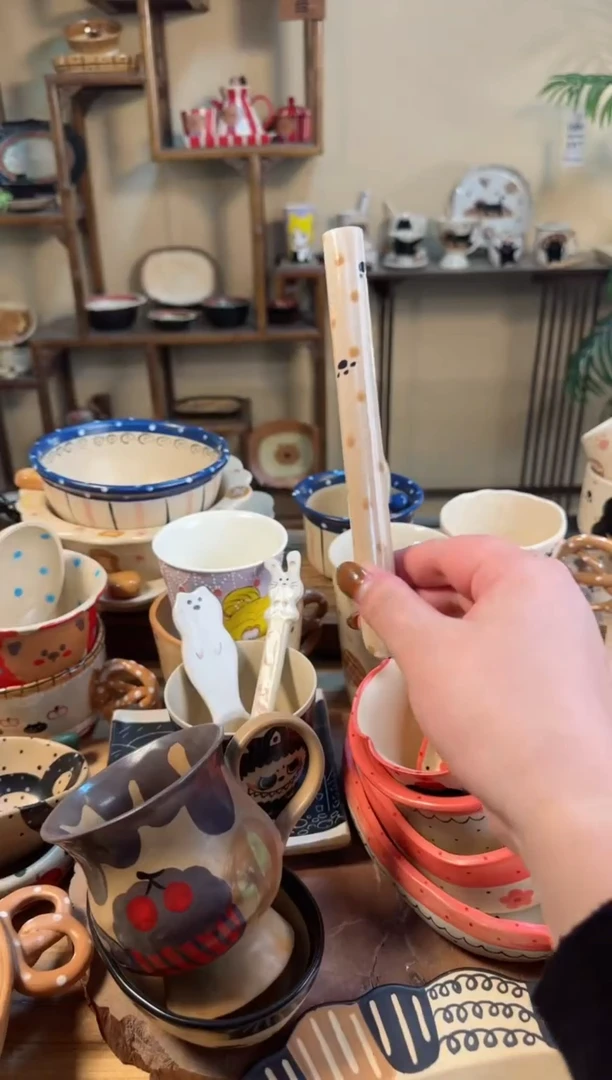 【闪购商品】吸管高温瓷器瓷器