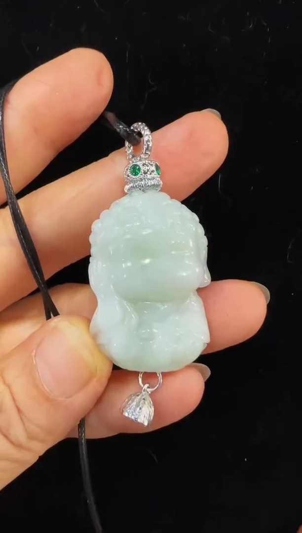 颈饰未镶嵌翡翠国风